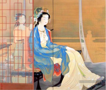 Yang GUI FEI 1922 Uemura Shoen Bijin GA belles femmes Peinture à l'huile